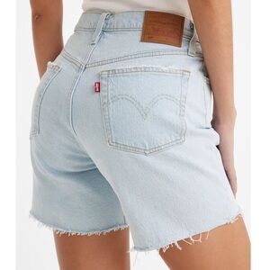 Levi's Women's 501 Light Wash Jean Shorts